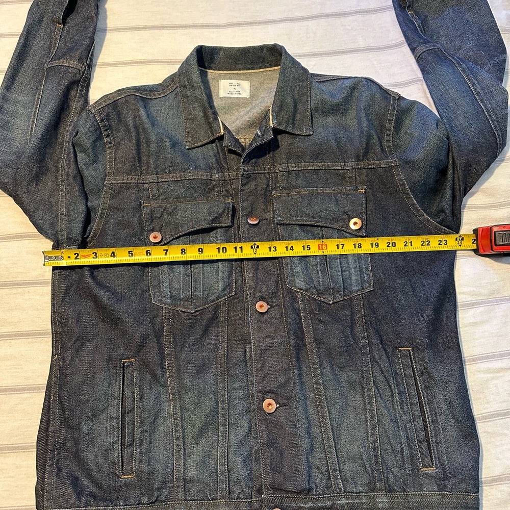 Billy Reid jean/denim jacket XL Blue NWOT